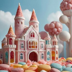 Candy Castle επεξεργασία φωτογραφιών προϊόντων με τεχνητή νοημοσύνη AI