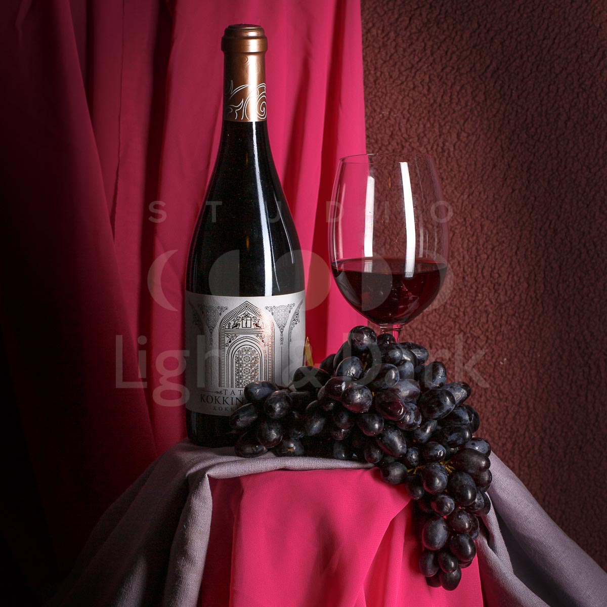 Φωτογράφιση κρασιων ινσταγκραμ